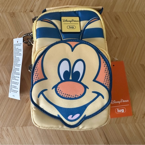 NWT 2025 Disney Epcot Flower And Garden 30 Years Spike The Bee LUG Crossbody Bag - Picture 1 of 3